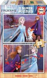 ΞΥΛΙΝΟ PUZZLE 2Χ25 FROZEN 2 EDUCA