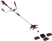 ΘΑΜΝΟΚΟΠΤΙΚΟ ΜΠΑΤΑΡΙΑΣ SCYTHE AGILLO GE-CT 36/30 LI Ε BRUSHLESS 3Χ 2.5AH LI-ION + ΦΟΡΤΙΣΤΗΣ EINHELL