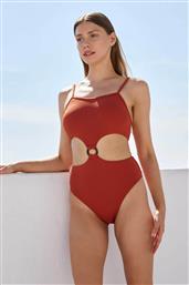 . ΓΥΝΑΙΚΕΙΟ ΜΑΓΙΟ ΟΛΟΣΩΜΟ ΜΕ CUT-OUTS, ΚΡΙΚΟ ΚΑΙ CONTRAST ΡΕΛΙΑ ''SEASHORE'' - EV25044 ΚΕΡΑΜΙΔΙ EKATERINI V