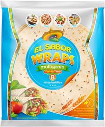 ΠΙΤΕΣ TORTILLAS MULTIGRAIN WRAPS FAMILY TIME 320G EL SABOR