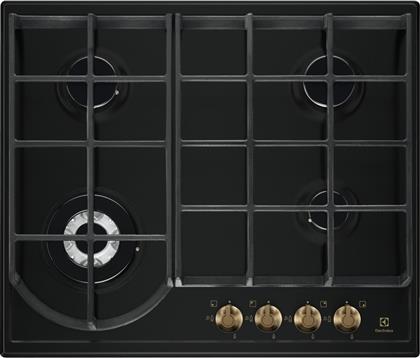 EGH6343ROR SLIM LINE 59.5 CM ΜΑΥΡΟ ΕΣΤΙΑ ΑΕΡΙΟΥ ΑΥΤΟΝΟΜΗ ELECTROLUX