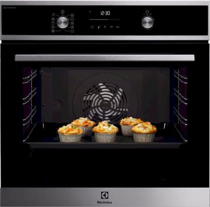 EOD6C77WX STEAMBAKE 72 LT INOX ΕΝΤΟΙΧΙΖΟΜΕΝΟΣ ΦΟΥΡΝΟΣ ΑΝΩ ΠΑΓΚΟΥ ELECTROLUX