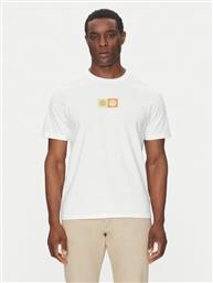 T-SHIRT ELYZT00492 ΛΕΥΚΟ REGULAR FIT ELEMENT