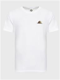 T-SHIRT STETSON ELYZT00233 ΛΕΥΚΟ REGULAR FIT ELEMENT