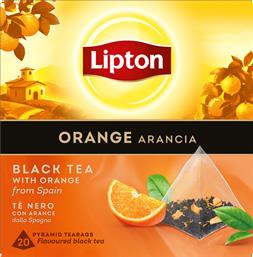 ΤΣΑΙ ΜΑΥΡΟ ΠΟΡΤΟΚΑΛΙ LIPTON (20 ΠΥΡΑΜΙΔΕΣ X 1,7 G) ΕΛΑΙΣ