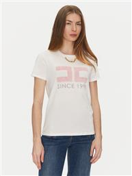 T-SHIRT MA-033-51E2-V180 ΛΕΥΚΟ REGULAR FIT ELISABETA FRANCHI