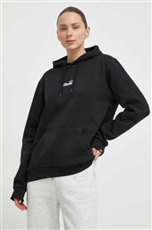 ΜΠΛΟΥΖΑ JAZANA OH HOODY ΧΡΩΜΑ: ΜΑΥΡΟ, ΜΕ ΚΟΥΚΟΥΛΑ, SGP16460 ELLESSE