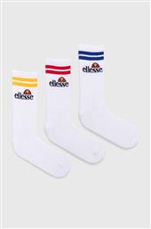 ΚΑΛΤΣΕΣ 3-PACK ΧΡΩΜΑ: ΑΣΠΡΟ, SAAC1208 ELLESSE