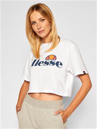 T-SHIRT ALBERTA SGS04484 ΛΕΥΚΟ CROPPED FIT ELLESSE από το MODIVO