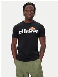 T-SHIRT SL PRADO TEE SHC07405 ΜΑΥΡΟ REGULAR FIT ELLESSE