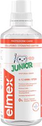 CARIES PROTECTION JUNIOR 6-12 YEARS MOUTHWASH ΣΤΟΜΑΤΙΚΟ ΔΙΑΛΥΜΑ ΓΙΑ ΠΑΙΔΙΑ 6 ΜΕ 12 ΕΤΩΝ ΓΙΑ ΠΡΟΣΤΑΣΙΑ ΚΑΤΑ ΤΗΣ ΤΕΡΗΔΟΝΑΣ & ΔΡΟΣΕΡΗ ΑΝΑΠΝΟΗ ΜΕ ΗΠΙΑ ΓΕΥΣΗ ΜΕΝΤΑΣ 400ML ELMEX