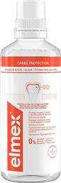 CARIES PROTECTION MOUTHWASH ΣΤΟΜΑΤΙΚΟ ΔΙΑΛΥΜΑ ΓΙΑ ΟΛΟΚΛΗΡΩΜΕΝΗ ΠΡΟΣΤΑΣΙΑ & ΠΡΟΛΗΨΗ ΚΑΤΑ ΤΗΣ ΤΕΡΗΔΟΝΑΣ ΓΙΑ ΔΡΟΣΕΡΗ ΑΝΑΠΝΟΗ 400ML ELMEX