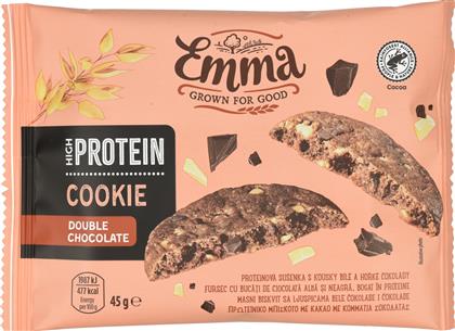 ΜΠΙΣΚΟΤΟ ΠΡΩΤΕΙΝΗΣ ΔΙΠΛΗ ΣΟΚΟΛΑΤΑ 45G EMMA