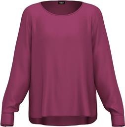 BY MARELLA ΓΥΝΑΙΚΕΙΑ ΜΠΛΟΥΖΑ ΣΑΤΕΝ ΜΟΝΟΧΡΩΜΗ ''MADERA'' - 2525116041200 ΦΟΥΞΙΑ EMME