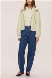 BY MARELLA ΓΥΝΑΙΚΕΙΟ BOMBER JACKET ΜΕ ΚΟΥΚΟΥΛΑ ''ERITEA'' - 2525086021200 ΚΡΕΜ EMME