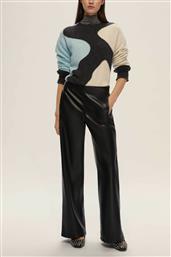 BY MARELLA ΓΥΝΑΙΚΕΙΟ ΠΑΝΤΕΛΟΝΙ ΑΠΟ FAUX ΔΕΡΜΑ ''ANELLO'' - 2525786062200 ΜΑΥΡΟ EMME