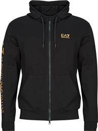 ΦΟΥΤΕΡ TRAIN LOGO SERIES M HOODIE FZ EXTENDED LOGO CC - TRAIN LOGO SERI EMPORIO ARMANI EA7