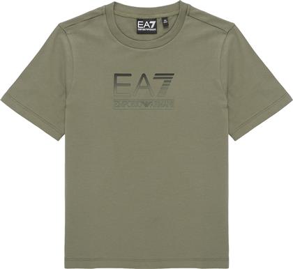 T-SHIRT ΜΕ ΚΟΝΤΑ ΜΑΝΙΚΙΑ 7B000168 EMPORIO ARMANI EA7