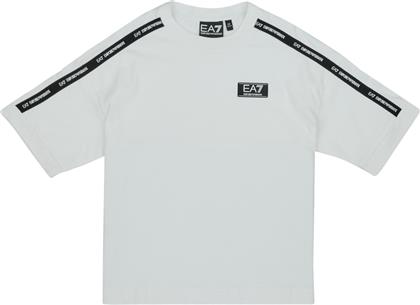 T-SHIRT ΜΕ ΚΟΝΤΑ ΜΑΝΙΚΙΑ LOGO SERIES TSHIRT EMPORIO ARMANI EA7 από το SPARTOO