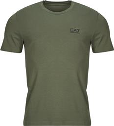 T-SHIRT ΜΕ ΚΟΝΤΑ ΜΑΝΙΚΙΑ TRAIN CORE ID M TEE SS ST CC - TRAIN CORE ID M TEE SS ST CC EMPORIO ARMANI EA7