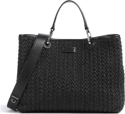 ΓΥΝΑΙΚΕΙΑ ΤΣΑΝΤΑ ΧΕΙΡΟΣ ΜΕ ΛΟΓΟΤΥΠΟ - EW000360AF18941 ΜΑΥΡΟ EMPORIO ARMANI