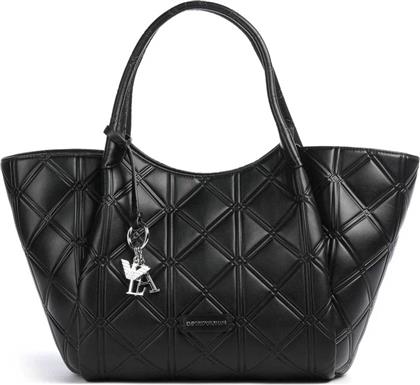 ΓΥΝΑΙΚΕΙΑ ΤΣΑΝΤΑ ΧΕΙΡΟΣ ΜΕ ΛΟΓΟΤΥΠΟ - EW001009AF17630 ΜΑΥΡΟ EMPORIO ARMANI