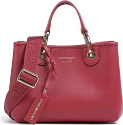 ΓΥΝΑΙΚΕΙΑ ΤΣΑΝΤΑ ΧΕΙΡΟΣ ΜΕ ΛΟΓΟΤΥΠΟ ''MY EA'' - EW000361AF12036 ΚΟΚΚΙΝΟ EMPORIO ARMANI