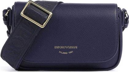 ΓΥΝΑΙΚΕΙΑ ΤΣΑΝΤΑ CROSSBODY ΜΕ ΛΟΓΟΤΥΠΟ - EW000538AF12036 ΜΠΛΕ ΣΚΟΥΡΟ EMPORIO ARMANI