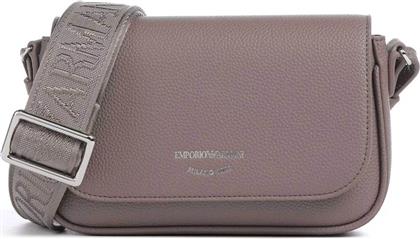 ΓΥΝΑΙΚΕΙΑ ΤΣΑΝΤΑ CROSSBODY ΜΕ ΛΟΓΟΤΥΠΟ ''LILLY'' - EW000538AF12036 TAUPE EMPORIO ARMANI