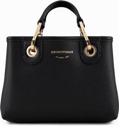 ΓΥΝΑΙΚΕΙΟ MINI BAG ΜΕ DEER PRINT ''MYEA'' - Y3D176YFO5B ΜΑΥΡΟ EMPORIO ARMANI