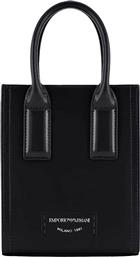 ΓΥΝΑΙΚΕΙΟ MINI BAG ΜΕ LOGO PATCH - Y3H339YWE2D ΜΑΥΡΟ EMPORIO ARMANI