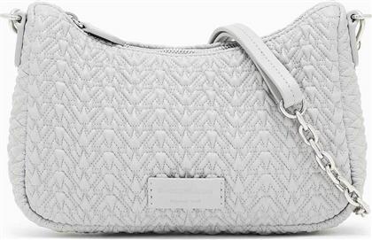 ΓΥΝΑΙΚΕΙΟ MINI BAG ΜΕ ΛΟΓΟΤΥΠΟ - EW002961AF19228 ΓΚΡΙ ΑΝΟΙΧΤΟ EMPORIO ARMANI