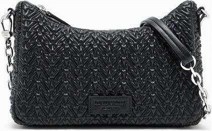 ΓΥΝΑΙΚΕΙΟ MINI BAG ΜΕ ΛΟΓΟΤΥΠΟ - EW002961AF19228 ΜΑΥΡΟ EMPORIO ARMANI