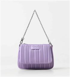 ΓΥΝΑΙΚΕΙΟ MINI BAG ΜΕ ΠΛΙΣΕ ΣΧΕΔΙΟ - Y3H317YWQ4E ΛΙΛΑ EMPORIO ARMANI