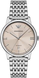 ΡΟΛΟΙ MESH AUTOMATIC AR60082 ΑΣΗΜΙ EMPORIO ARMANI