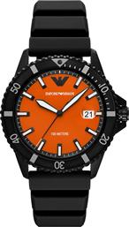 ΡΟΛΟΙ WORLD EXPLORER AR11684 ΜΑΥΡΟ EMPORIO ARMANI
