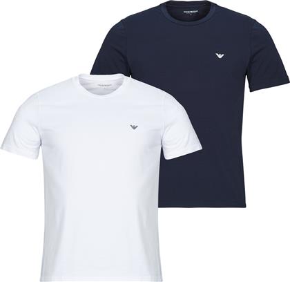 T-SHIRT ΜΕ ΚΟΝΤΑ ΜΑΝΙΚΙΑ 2-PACK CREW NECK T-SHIRT AF10776 EMPORIO ARMANI
