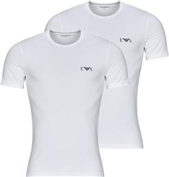 T-SHIRT ΜΕ ΚΟΝΤΑ ΜΑΝΙΚΙΑ 2-PACK CREW NECK T-SHIRT AF14131 EMPORIO ARMANI