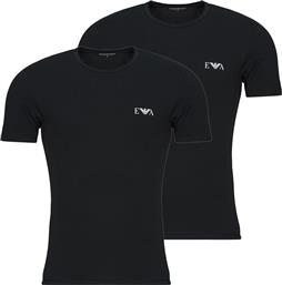 T-SHIRT ΜΕ ΚΟΝΤΑ ΜΑΝΙΚΙΑ 2-PACK CREW NECK T-SHIRT AF14131 EMPORIO ARMANI
