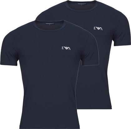 T-SHIRT ΜΕ ΚΟΝΤΑ ΜΑΝΙΚΙΑ 2-PACK CREW NECK T-SHIRT AF14131 EMPORIO ARMANI