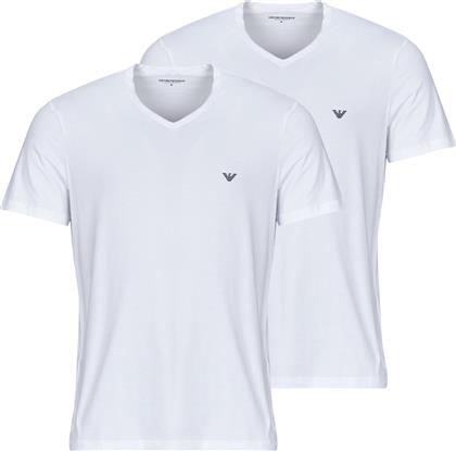 T-SHIRT ΜΕ ΚΟΝΤΑ ΜΑΝΙΚΙΑ 2-PACK CREW NECK T-SHIRT AF14132 EMPORIO ARMANI