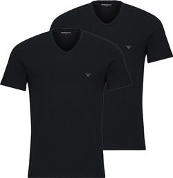 T-SHIRT ΜΕ ΚΟΝΤΑ ΜΑΝΙΚΙΑ 2-PACK CREW NECK T-SHIRT AF14132 EMPORIO ARMANI