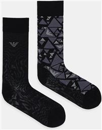 ΚΑΛΤΣΕΣ 2-PACK ΧΡΩΜΑ: ΜΑΥΡΟ, EM000543 AF18165 EMPORIO ARMANI