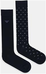 ΚΑΛΤΣΕΣ 2-PACK ΧΡΩΜΑ: ΝΑΥΤΙΚΟ ΜΠΛΕ, EM000545 AF18145 EMPORIO ARMANI