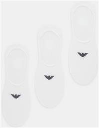 ΜΙΚΡΕΣ ΚΑΛΤΣΕΣ 3-PACK ΧΡΩΜΑ: ΑΣΠΡΟ, EM000548 AF14446 EMPORIO ARMANI