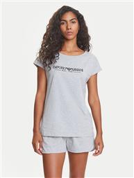 ΠΙΤΖΑΜΑ EW000495 AF10881 O8002 ΓΚΡΙ REGULAR FIT EMPORIO ARMANI