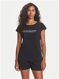 ΠΙΤΖΑΜΑ EW000495 AF10881 UC001 ΜΑΥΡΟ REGULAR FIT EMPORIO ARMANI