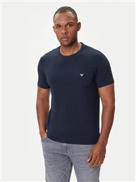 ΣΕΤ 2 T-SHIRTS EM000391 AF14132 MB143 ΣΚΟΥΡΟ ΜΠΛΕ REGULAR FIT EMPORIO ARMANI