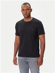 ΣΕΤ 2 T-SHIRTS EM000391 AF14132 MC005 ΜΑΥΡΟ REGULAR FIT EMPORIO ARMANI