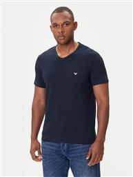 ΣΕΤ 2 T-SHIRTS EM000392 AF14132 MB143 ΣΚΟΥΡΟ ΜΠΛΕ REGULAR FIT EMPORIO ARMANI